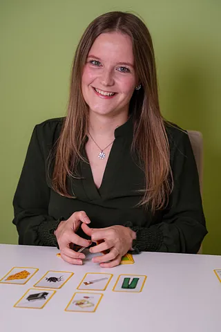 Paulina Müller vom Team der Logopädiepraxis